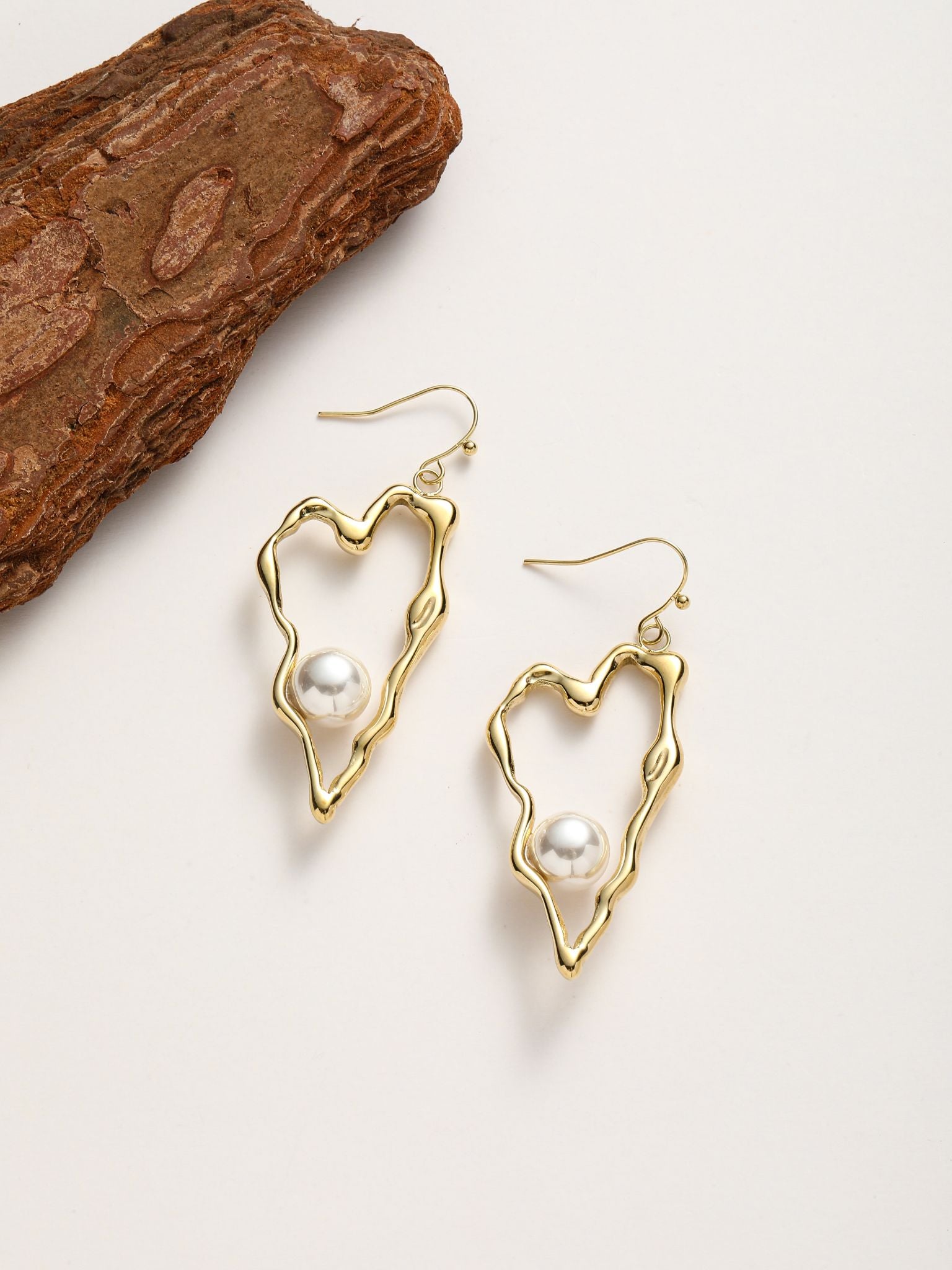 Orecchini a forma cuore
