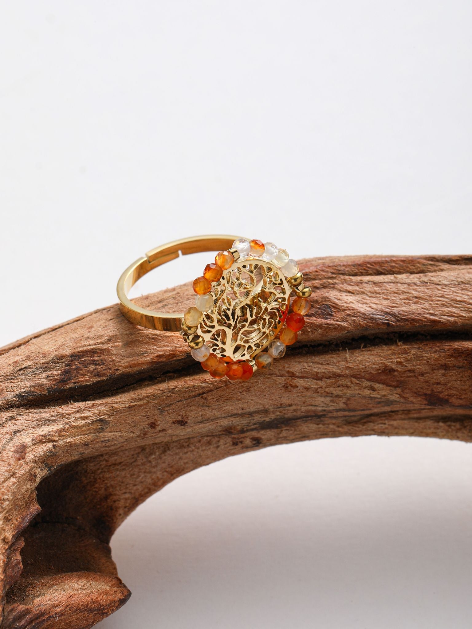 Anello con albero della vita