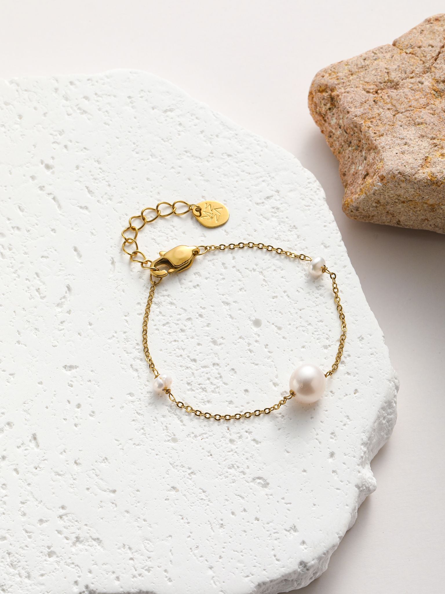 Bracciale in perle fiume