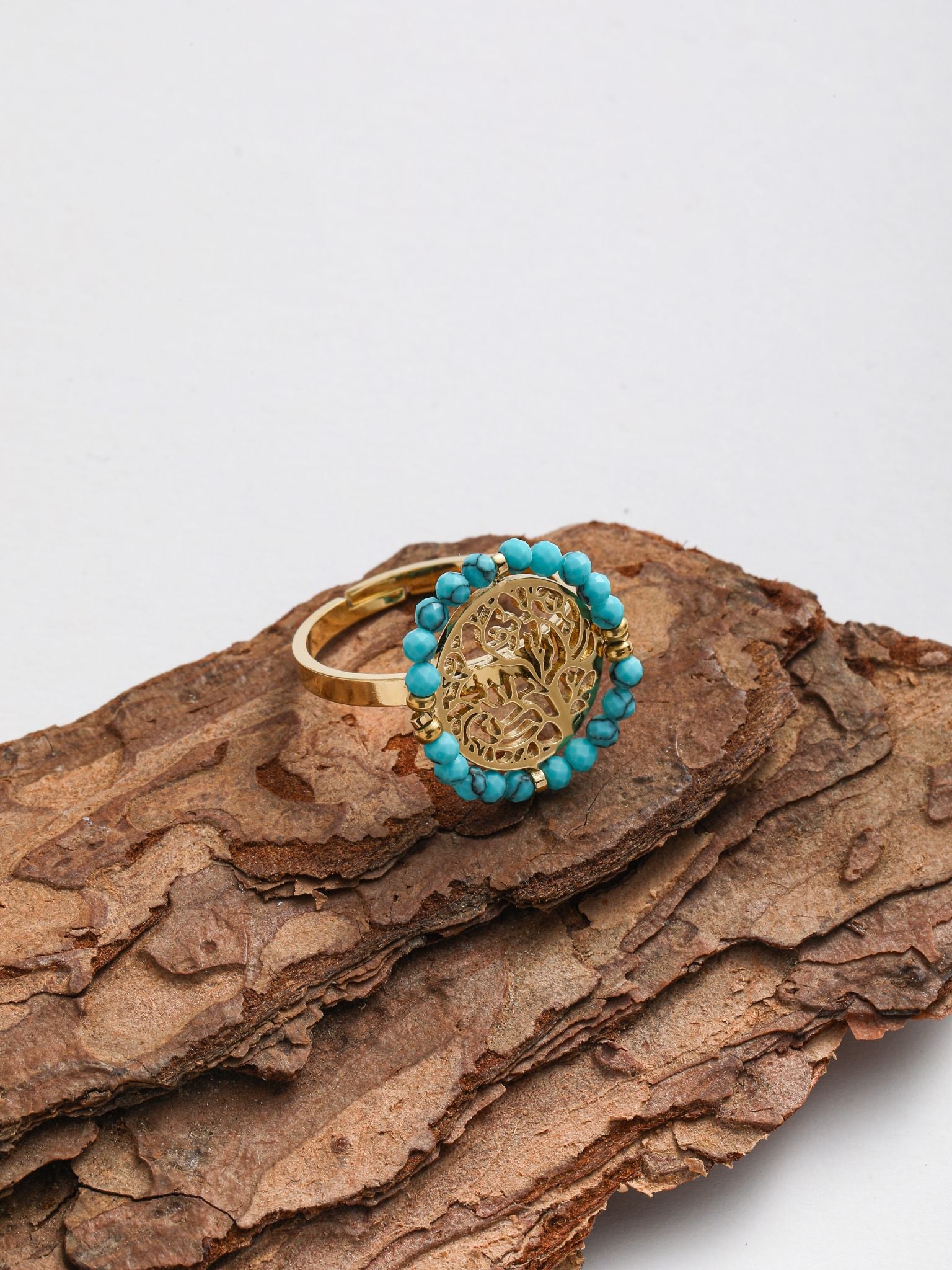 Anello con albero della vita