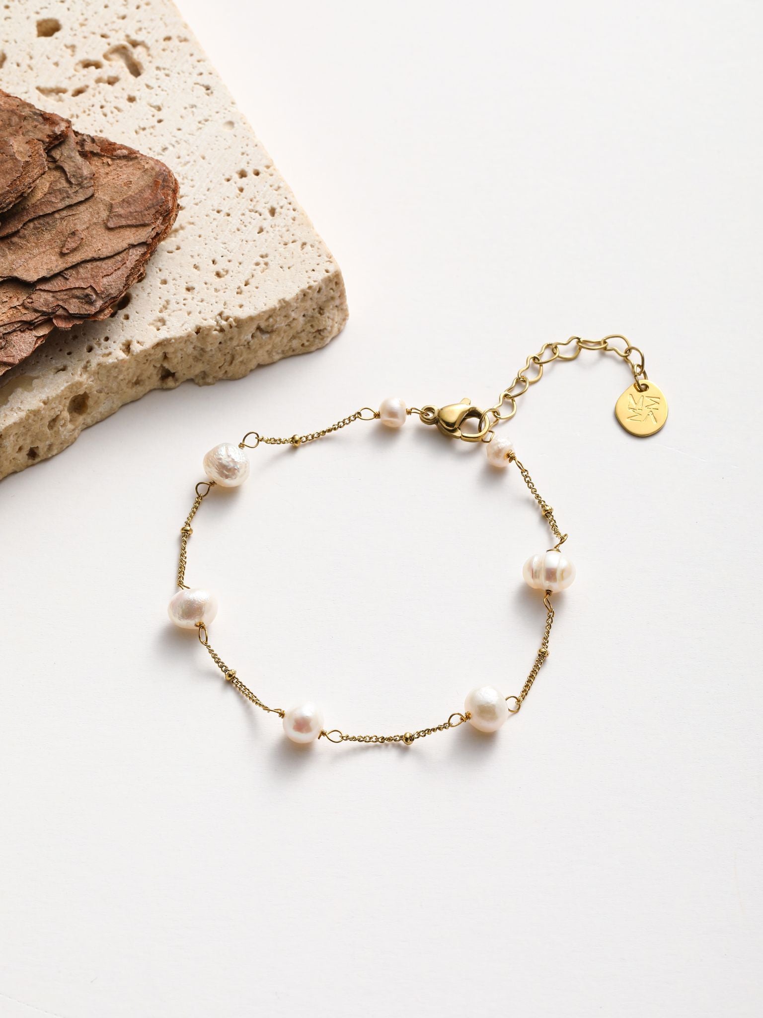 Bracciale in perle fiume