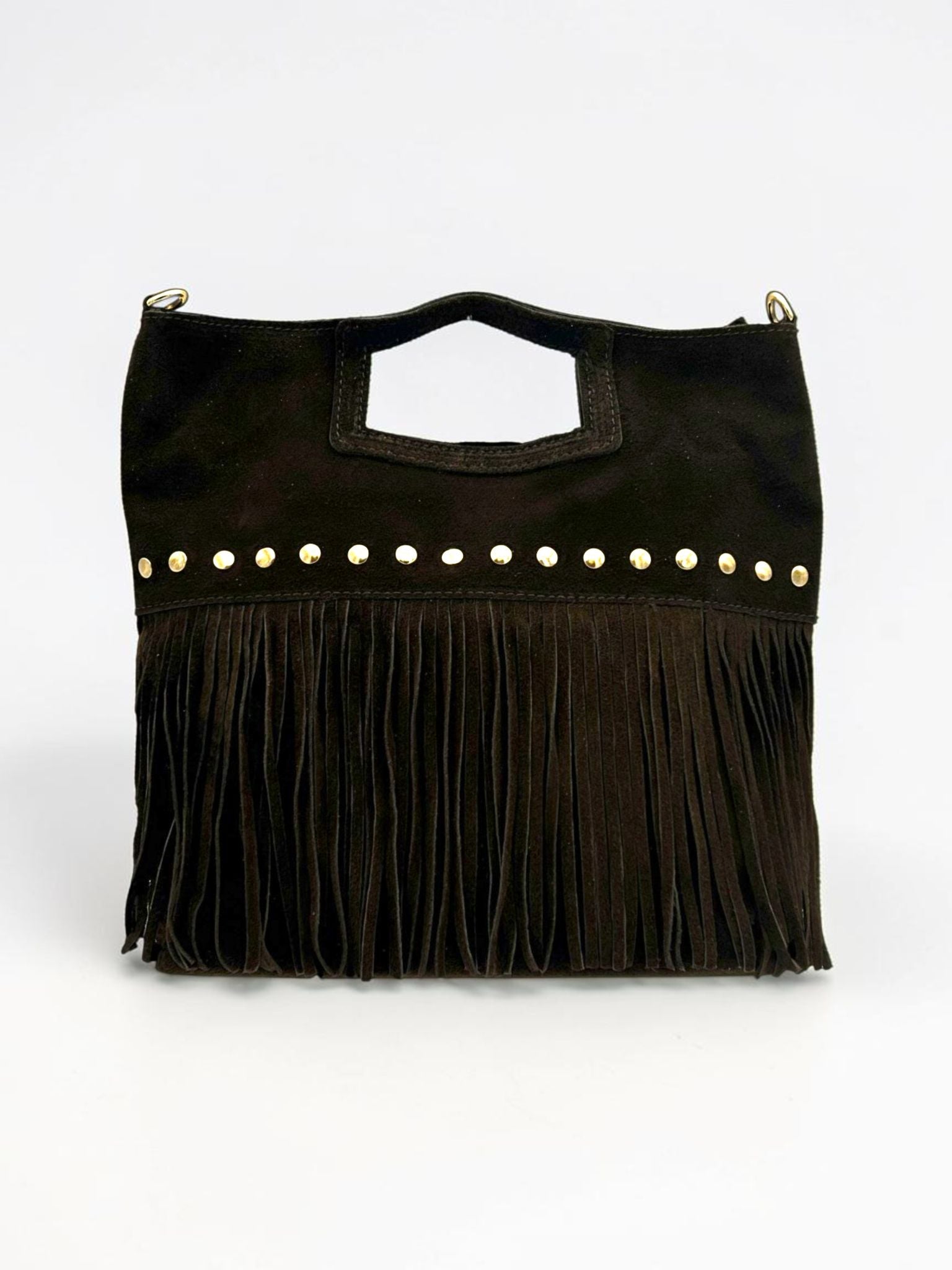 Cut-Out Handle SUEDE
