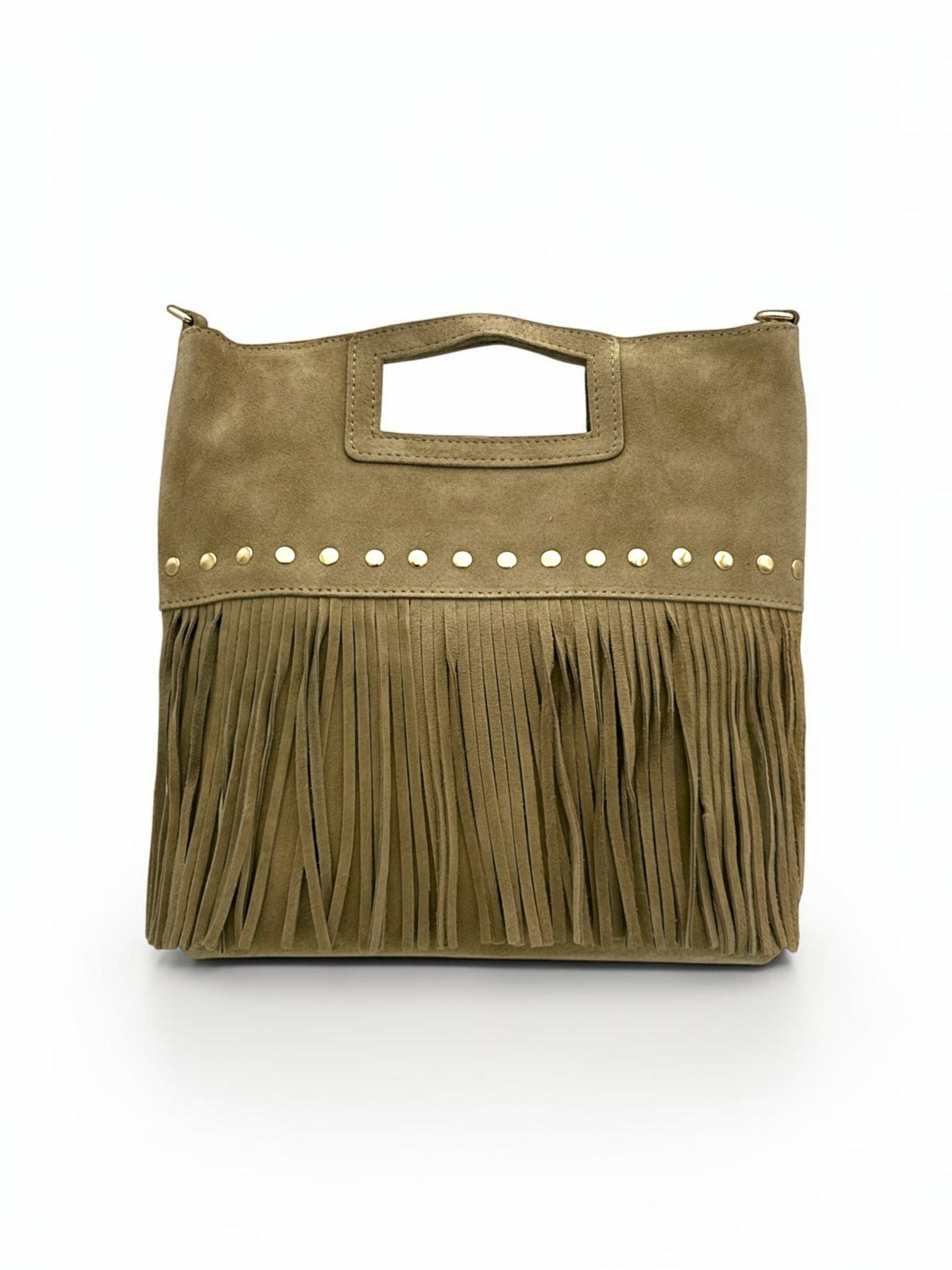 Cut-Out Handle SUEDE