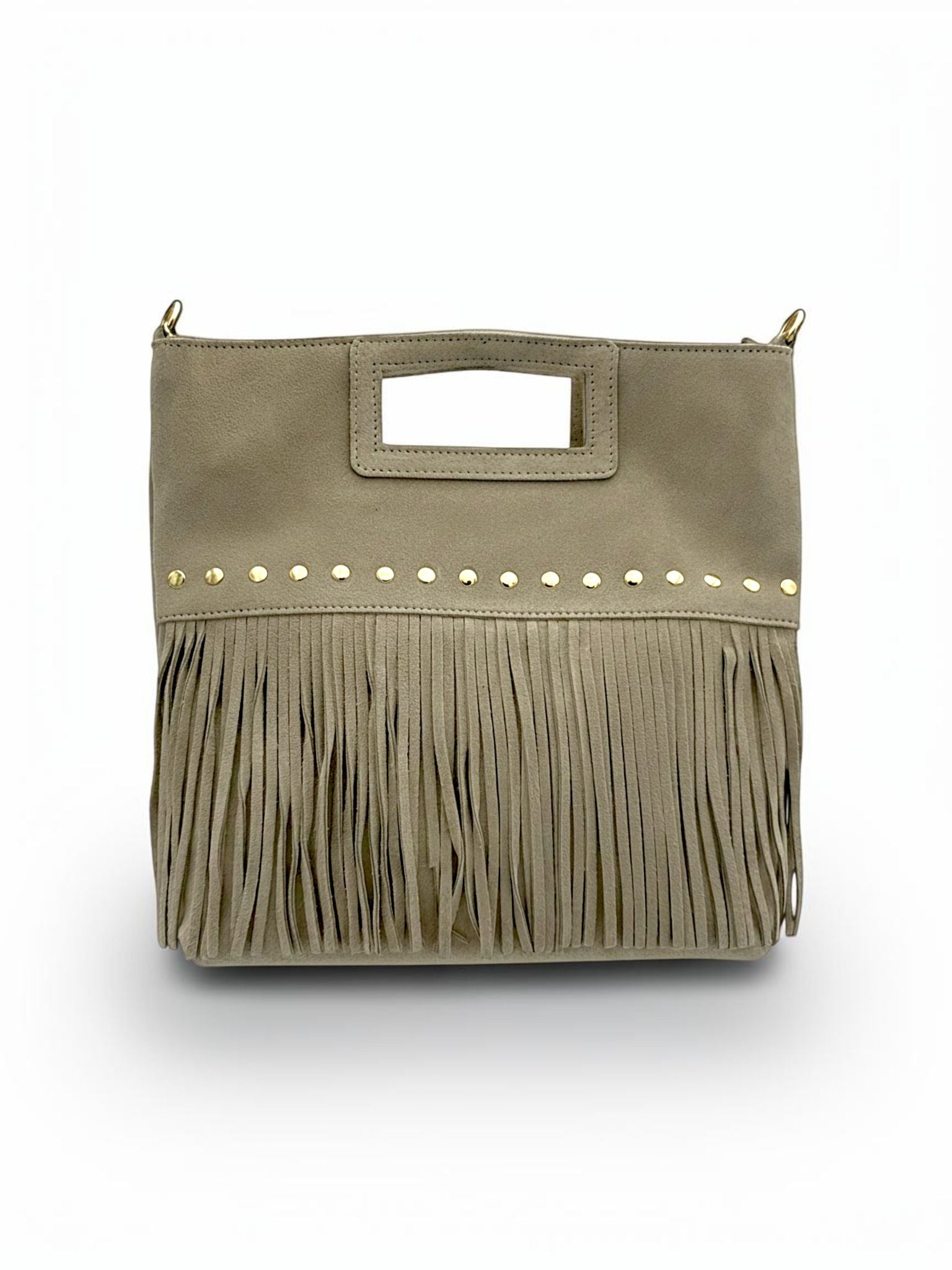 Cut-Out Handle SUEDE