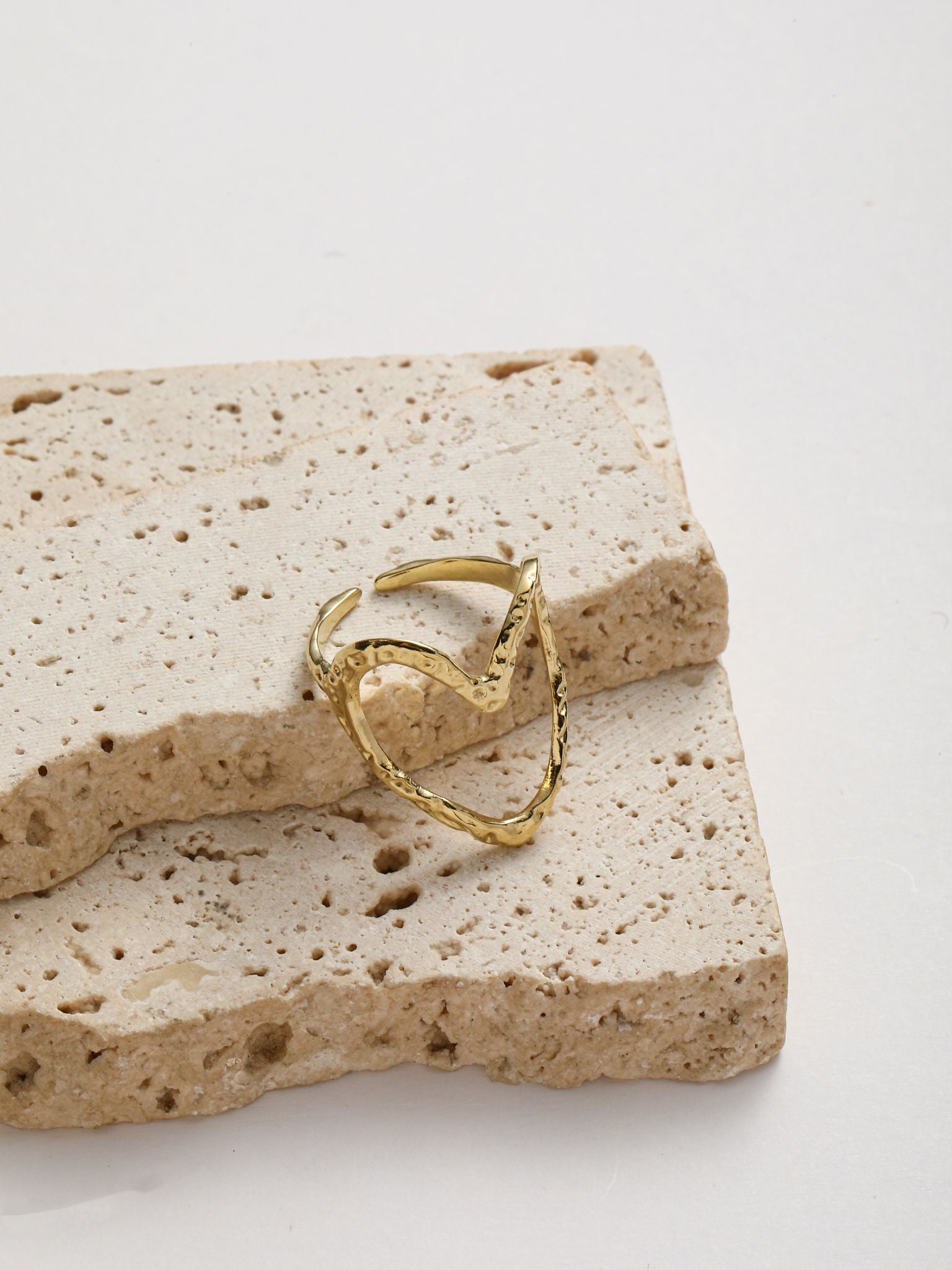 Anello forma cuore