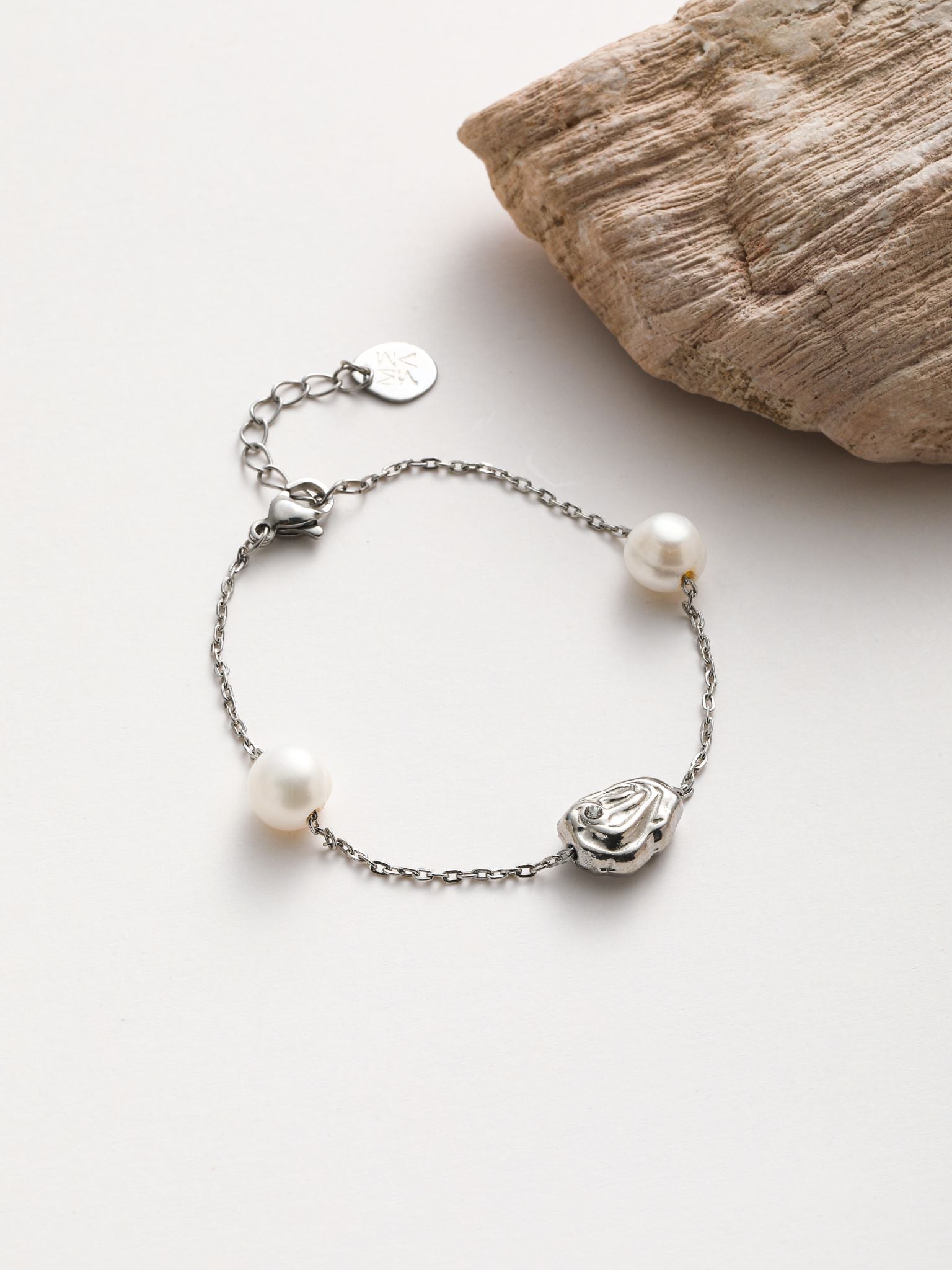 Bracciale in perle fiume